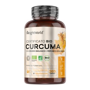 Curcuma Bio con Zenzero e Pepe Nero