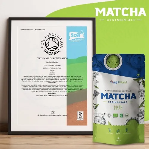 Matcha Tea, Tè Matcha Organico in Polvere