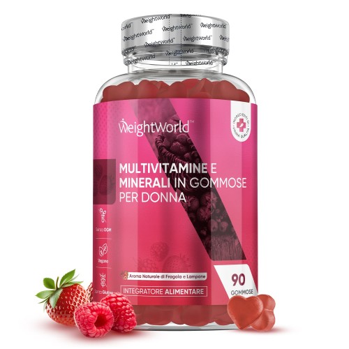 Gummies Multivitaminiche Donna