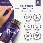 Le compresse di biotina maxmedix sono completamente naturali, senza ogm, senza glutine e adatte a vegani