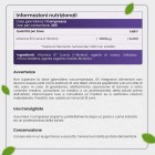 Ingredienti e informazioni nutrizionali delle compresse di biotina maxmedix