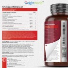 Informazioni nutrizionali e lista degli ingredienti dell'integratore Rasberry Ketone Plus in capsule WeightWorld
