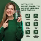 Proprietà dell’integratore Ginseng e Gingko Biloba in compresse WeightWorld