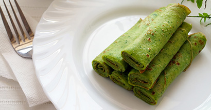 Crèpes Al Tè Matcha